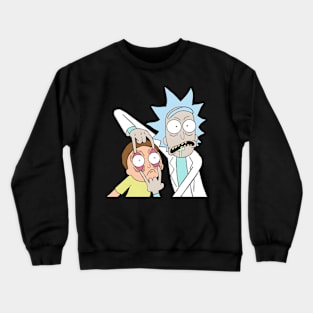 rick and morty Crewneck Sweatshirt